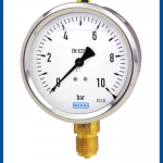 Pressure Gauge 212.53.100 NPT 1/2" Bottom, Kg/cm2 & Psi - WIKA